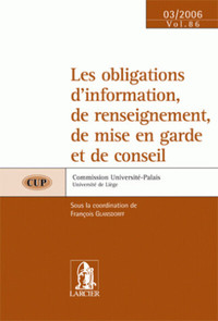 LES OBLIGATIONS D'INFORMATION