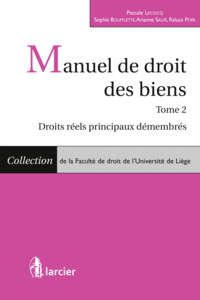 Manuel de droit des biens