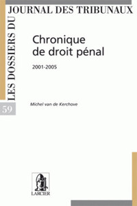 Chronique de droit pénal