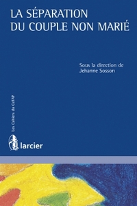 ACTUALITES DU CEFAP 2016 - LA SEPARATION DU COUPLE NON MARIE - TOME 20