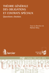 Théorie générale des obligations et contrats spéciaux