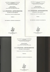 La légende arthurienne. pack de 3 volumes