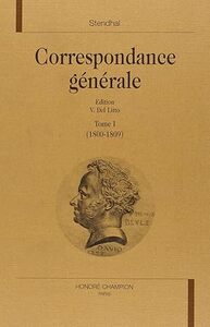 Correspondance générale T1 : 1800-1809