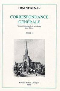 Correspondance générale T1 1836-1845