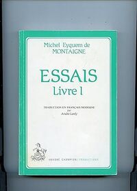 Essais. Livre I