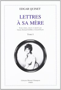 Lettres à sa mère T1