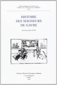Histoire des seigneurs de Gavre
