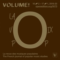 Volume ! n° 16-2 – La voix pop