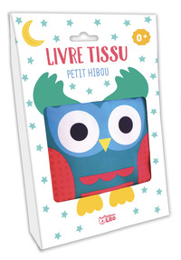 LIVRE TISSU BEBE PETIT HIBOU