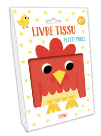 LIVRE TISSU BEBE PETITE POULE