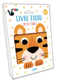 LIVRE TISSU BEBE PETIT TIGRE