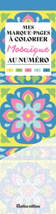 Mes marque-pages à colorier au numéro : Mosaïque