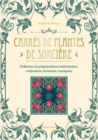 Carrés de plantes de sorcière