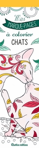 MES MARQUE-PAGES A COLORIER : CHATS