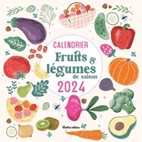 Calendrier mural fruits et légumes de saison 2024