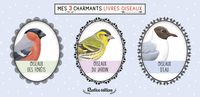 MES 3 CHARMANTS LIVRES OISEAUX - OISEAUX DES FORETS - OISEAUX DU JARDIN - OISEAUX D'EAU