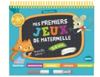 MES PREMIERS JEUX DE MATERNELLE 3-4 ANS - ED. 2016 (COLL. GRAINE DE CHAMPION)