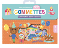 Mes gommettes d'anniversaire - Ma pochette de gommettes