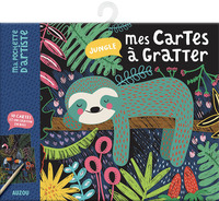 MA POCHETTE D'ARTISTE - MES CARTES À GRATTER - JUNGLE