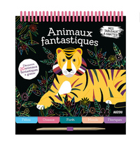 Tableaux à gratter - Animaux fantastiques