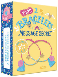 MON PETIT KIT DIY - MES 2 BRACELETS À MESSAGE SECRET