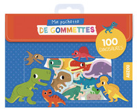 MA POCHETTE DE GOMMETTES - 100 GOMETTES DINOSAURES