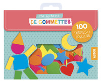 MA POCHETTE DE GOMMETTES - 100 GOMMETTES FORMES ET COULEURS