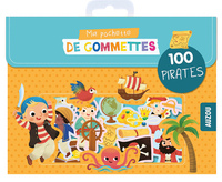 MA POCHETTE DE GOMMETTES - 100 GOMMETTES PIRATES