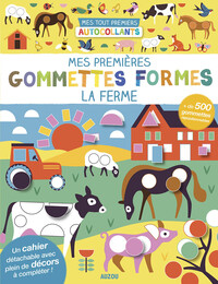 MES TOUT PREMIERS AUTOCOLLANTS - MES PREMIERES GOMMETTES FORMES - LA FERME