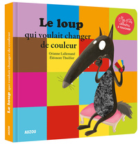 Mes p'tits albums toucher - Le loup qui voulait changer de couleur