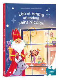 Léo et Emma attendent Saint Nicolas