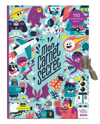 MA PAPETERIE CREATIVE - MON CARNET SECRET PAR LOULOU ET TUMMIE