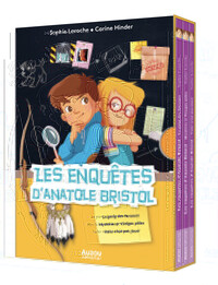 COFFRET BIBLIOTHEQUE 1 (TOMES 1/2/3) LES ENQUÊTES D'ANATOLE BRISTOL