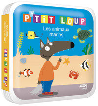 MON LIVRE DE BAIN P'TIT LOUP - LES ANMAUX MARINS