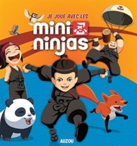 JE JOUE AVEC LES MINI NINJAS (LIVRE D'ACTIVITES SILHOUETTE)