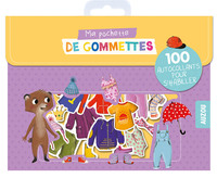 MA POCHETTE DE GOMMETTES - 100 AUTOCOLLANTS POUR S'HABILLER