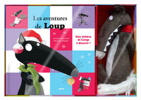 COFFRET LOUP + PELUCHE