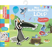 MA POCHETTE D'AUTOCOLLANTS LOUP - C'EST LA FETE