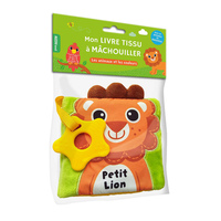 MON LIVRE TISSU A MACHOUILLER - PETIT LION