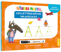 P'TIT LOUP - LES LETTRES BATON MAJUSCULES