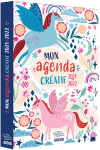 MON AGENDA CREATIF A COLORIER - 2021-2022