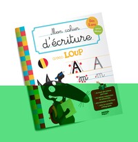 MON CAHIER D'ÉCRITURE AVEC LOUP / VERSION BELGIQUE