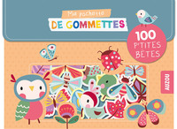 MA POCHETTE DE GOMMETTES - 100 GOMMETTES LES P'TITES BETES