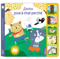 MES PREMIERS PUZZLES - SACHA JOUE A CHAT PERCHE