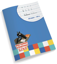 mon cahier d écriture loup