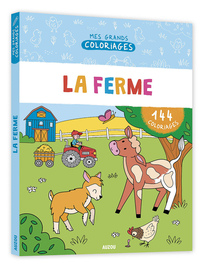 Mes grands coloriages - La ferme