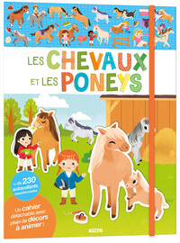 MES TOUT PREMIERS AUTOCOLLANTS - LES CHEVAUX ET LES PONEYS