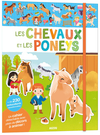 Les chevaux et les poneys - Mes tout premiers autollants