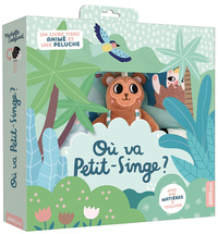 Ou va Petit-singe ? - Livre tissu
