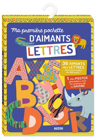 Ma première pochette d'aimants Lettres